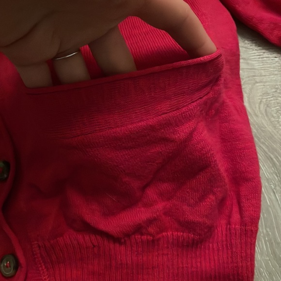 Hot pink cardigan Small - Picture 4 of 8